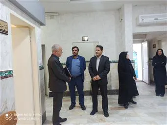 بازدید معاون درمان دانشکده علوم پزشکی مراغه از مرکز درمان ناباروری