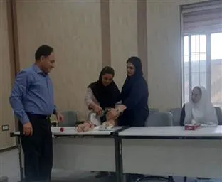 کارگاه احیای نوزادان NRP برگزار گردید