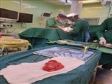 انجام اولین جراحی نفروکتومی رادیکال در بیمارستان امیرالمومنین (ع) مراغه
