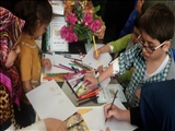 برگزاری مسابقه نقاشی در بخش کودکان بیمارستان شهید بهشتی ، به مناسبت هفته سلامت